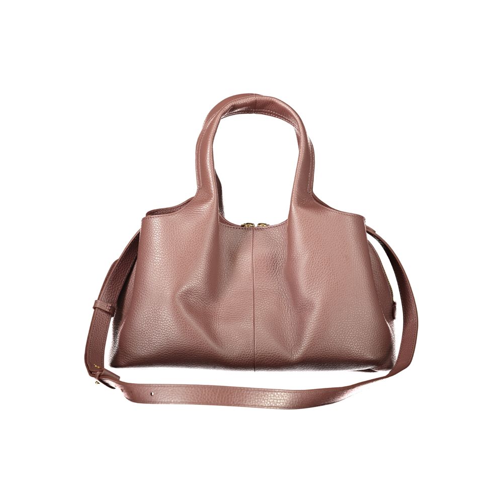 Coccinelle Brown Leather Handbag - Eljoys Fashion 