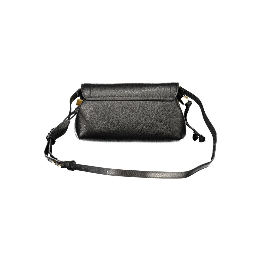 Coccinelle Black Leather Handbag - Eljoys Fashion 