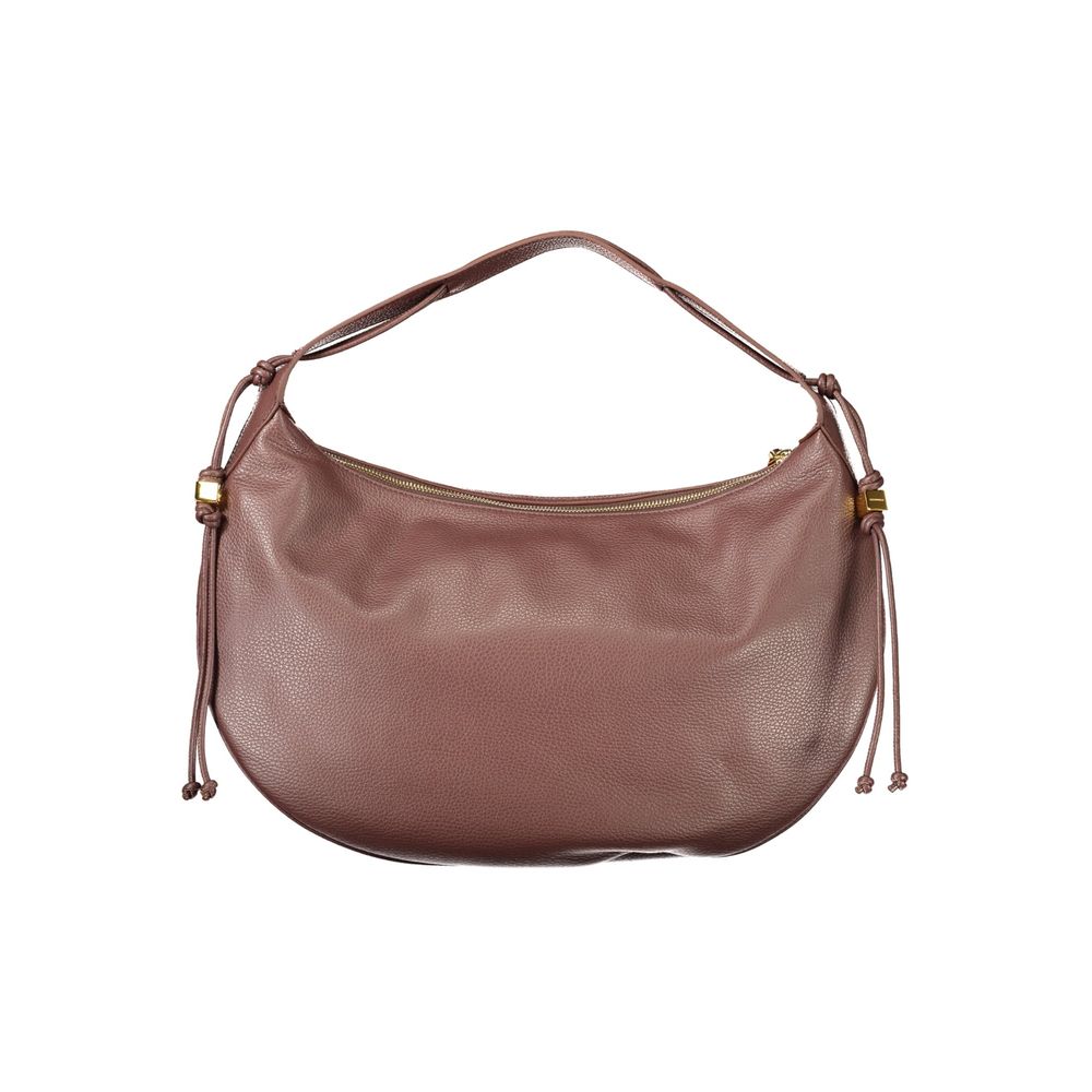 Coccinelle Brown Leather Handbag - Eljoys Fashion 