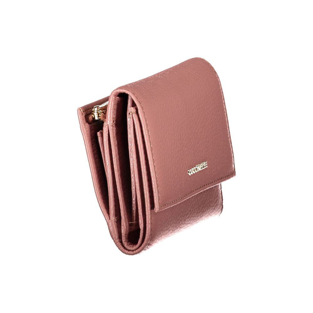 Coccinelle Pink Leather Wallet - Eljoys Fashion 