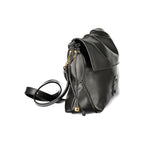 Coccinelle Black Leather Handbag - Eljoys Fashion 