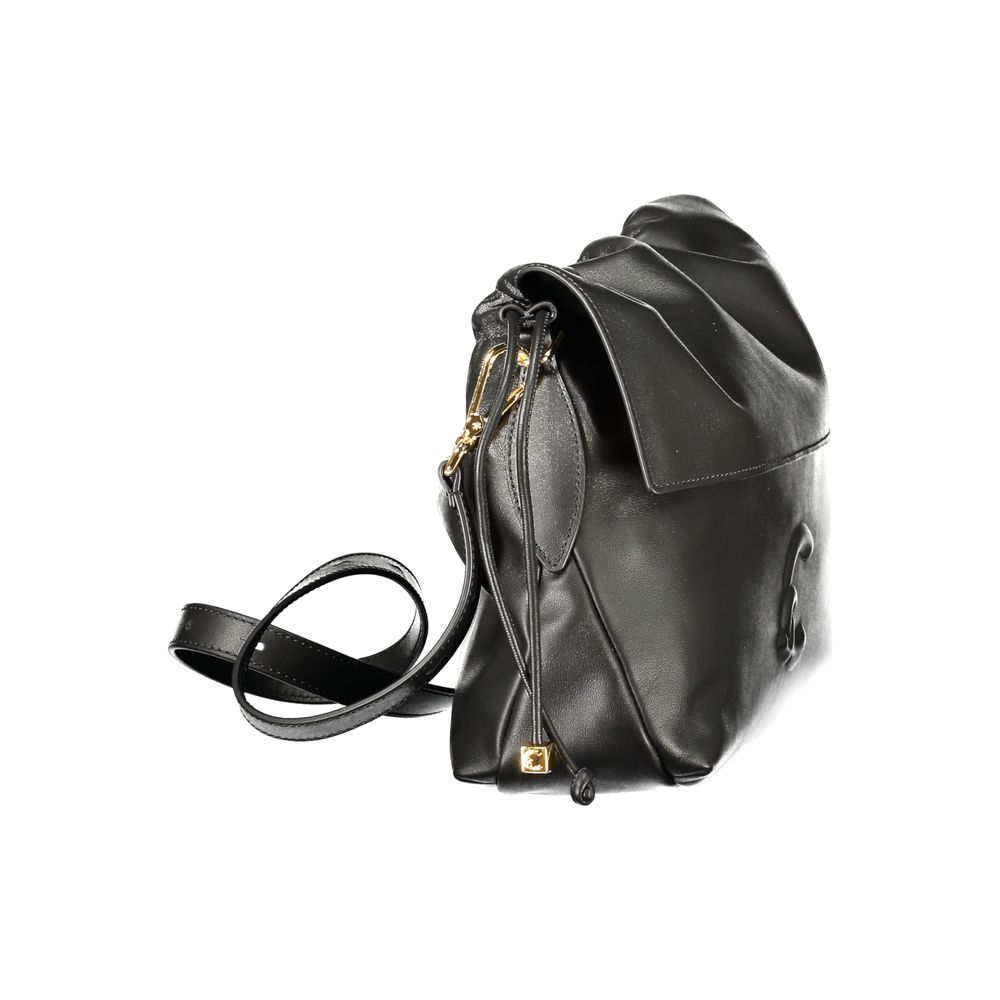 Coccinelle Black Leather Handbag - Eljoys Fashion 