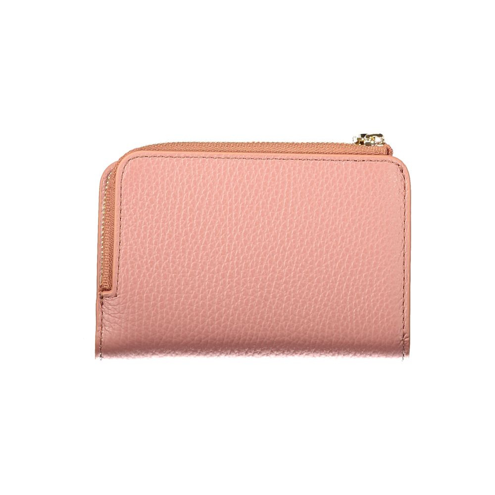 Coccinelle Pink Leather Wallet - Eljoys Fashion 
