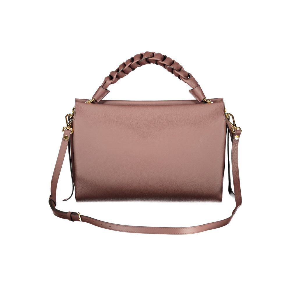 Coccinelle Brown Leather Handbag - Eljoys Fashion 