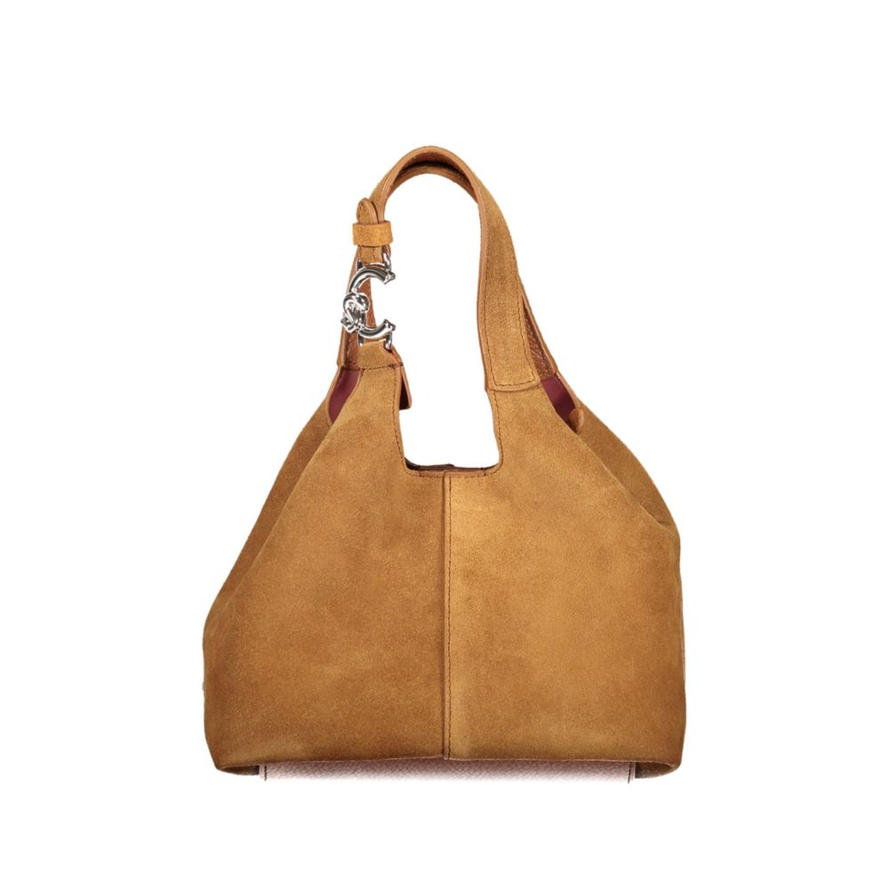 Coccinelle Brown Leather Handbag - Eljoys Fashion 