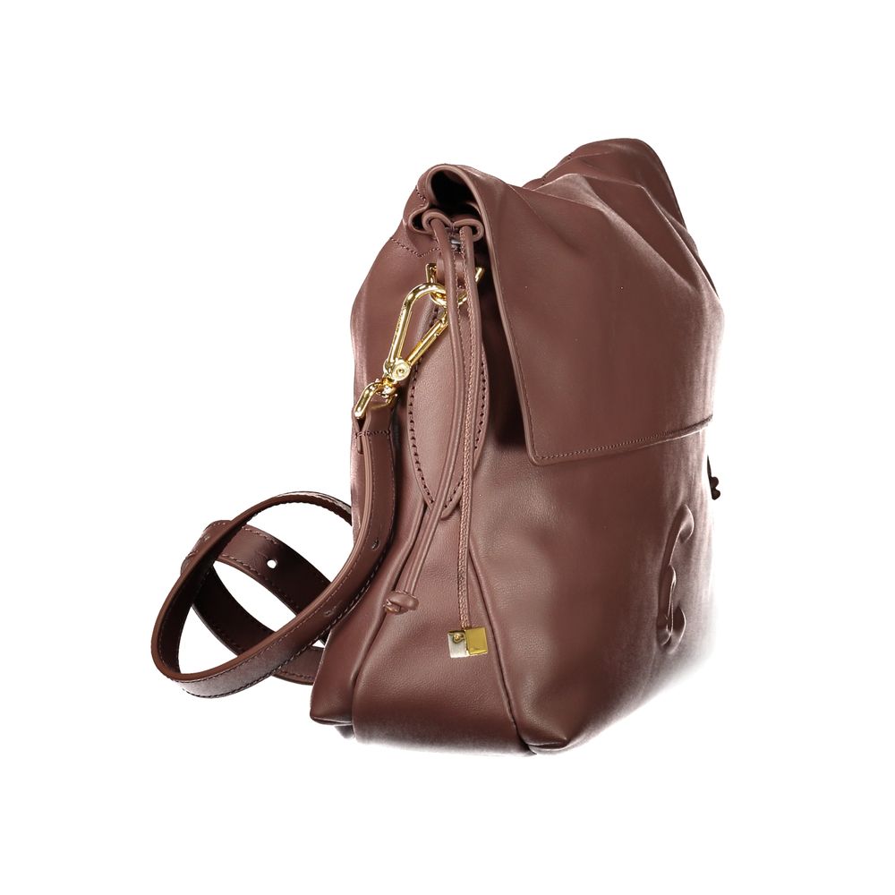 Coccinelle Brown Leather Handbag - Eljoys Fashion 