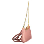 Coccinelle Pink Leather Handbag - Eljoys Fashion 