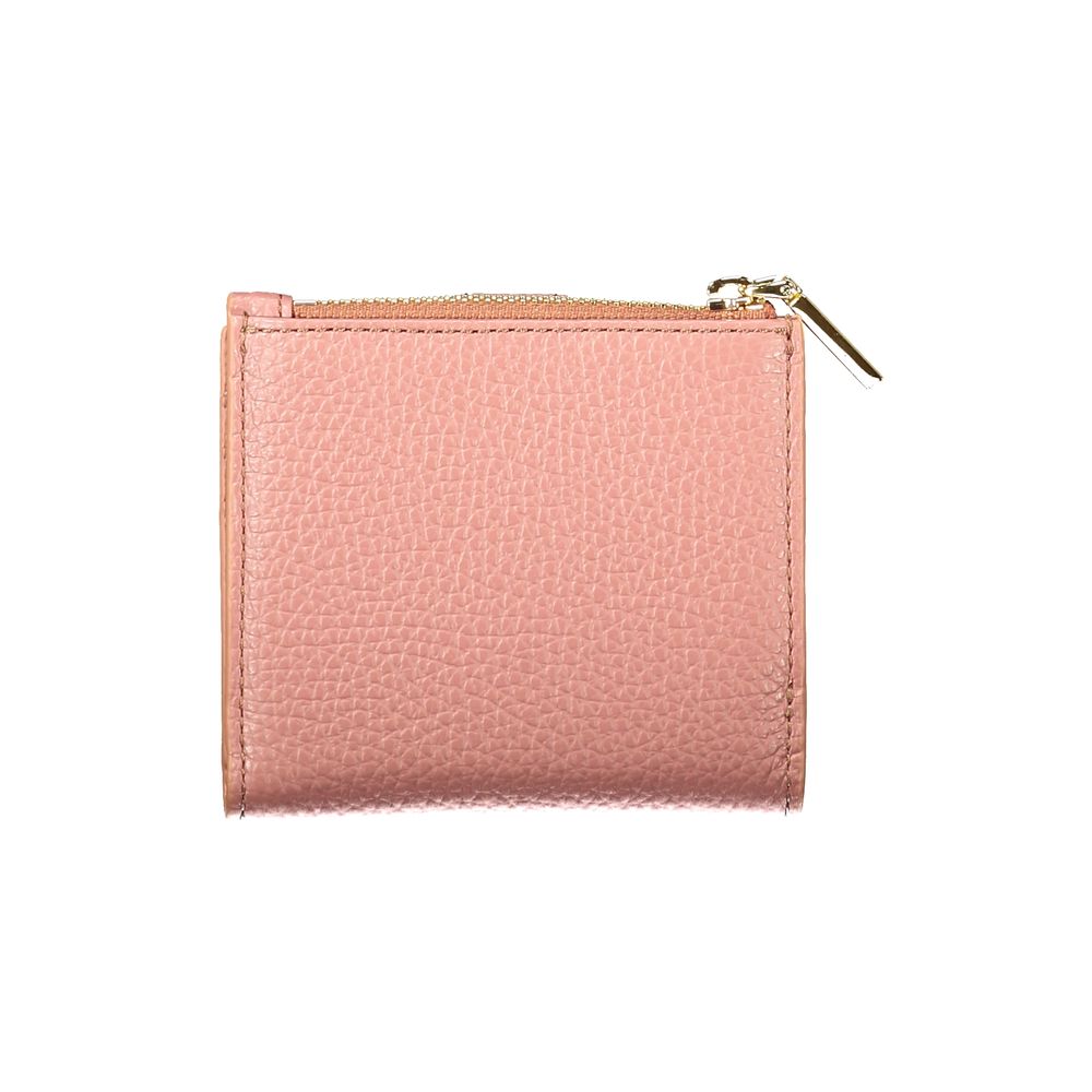 Coccinelle Pink Leather Wallet - Eljoys Fashion 