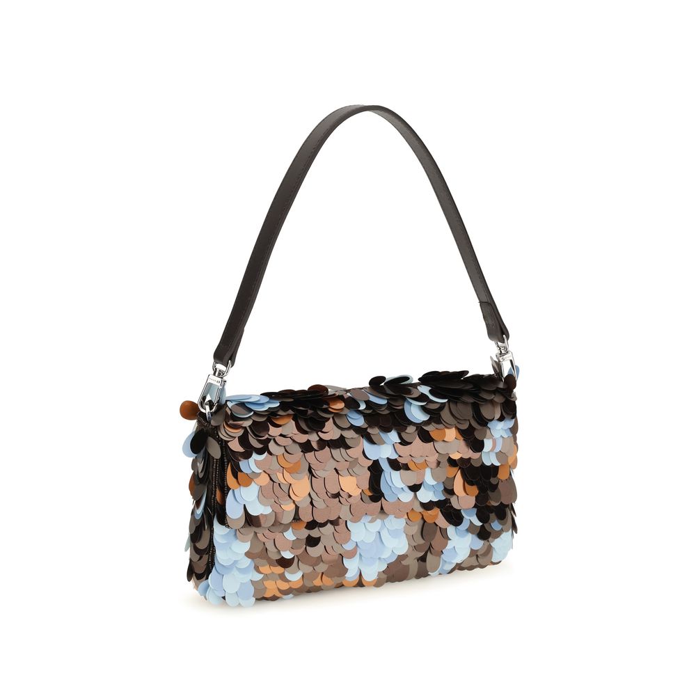 Staud Multicolor Marabou Shoulder Bag - Eljoys Fashion 