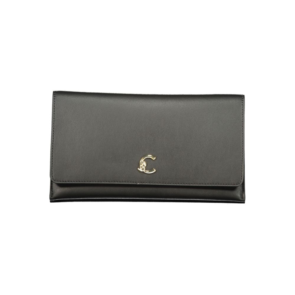 Coccinelle Black Leather Handbag - Eljoys Fashion 