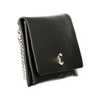 Coccinelle Black Leather Handbag - Eljoys Fashion 