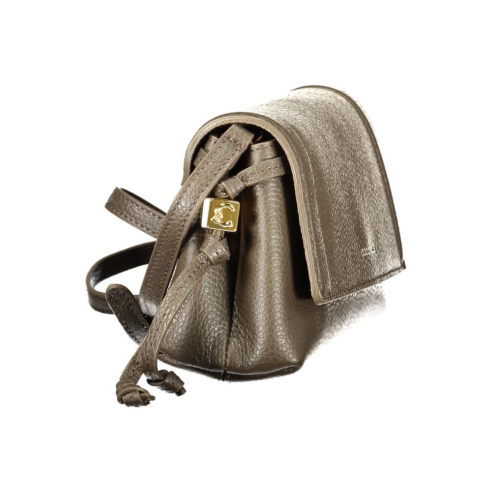 Coccinelle Brown Leather Handbag - Eljoys Fashion 
