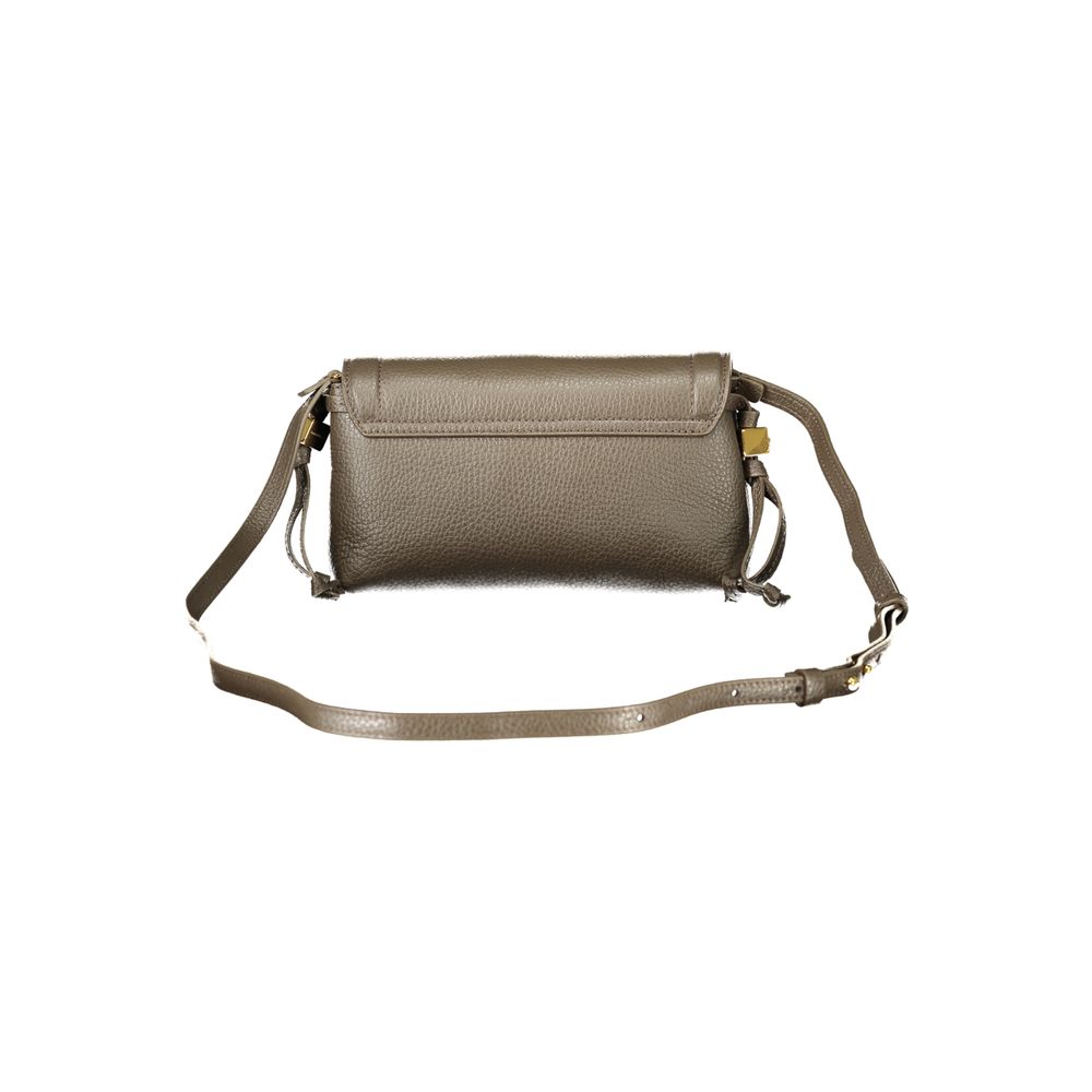 Coccinelle Brown Leather Handbag - Eljoys Fashion 
