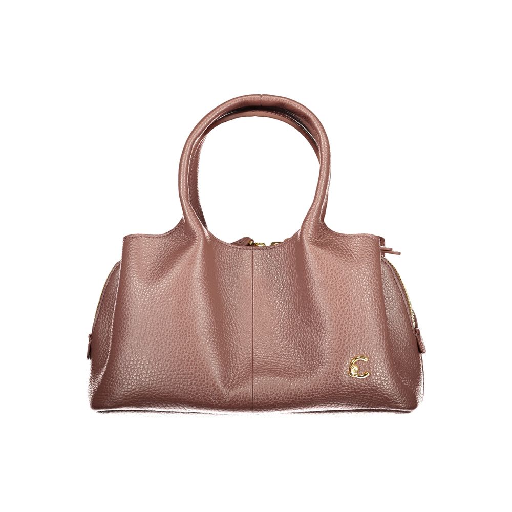 Coccinelle Brown Leather Handbag - Eljoys Fashion 
