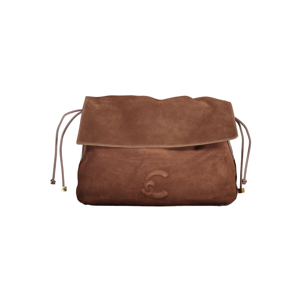 Coccinelle Brown Leather Handbag - Eljoys Fashion 