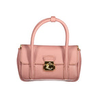 Coccinelle Pink Leather Handbag - Eljoys Fashion 