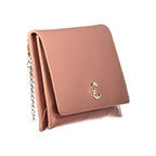 Coccinelle Pink Leather Handbag - Eljoys Fashion 