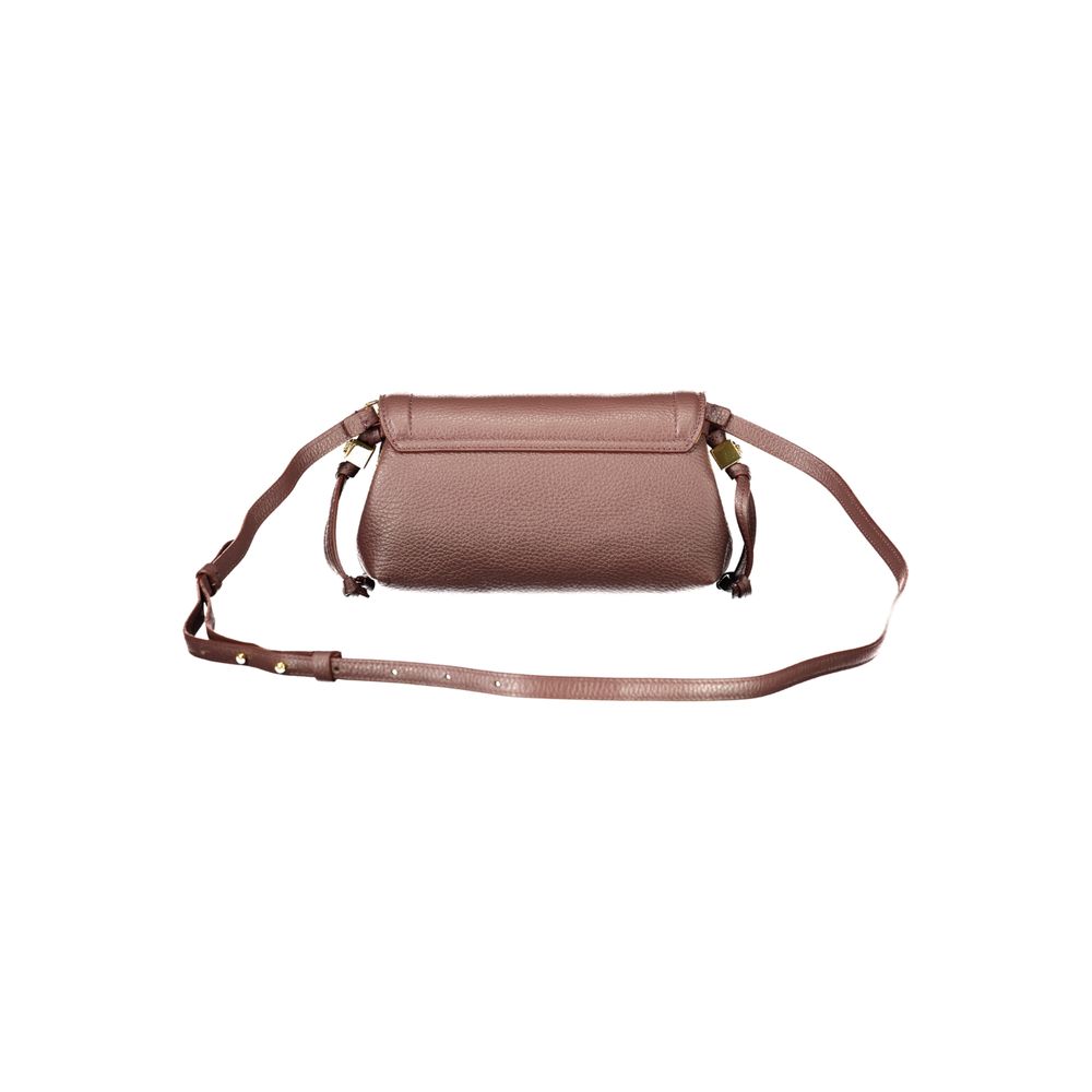 Coccinelle Brown Leather Handbag - Eljoys Fashion 