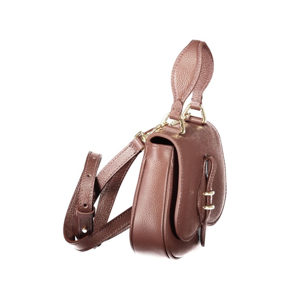 Coccinelle Brown Leather Handbag - Eljoys Fashion 