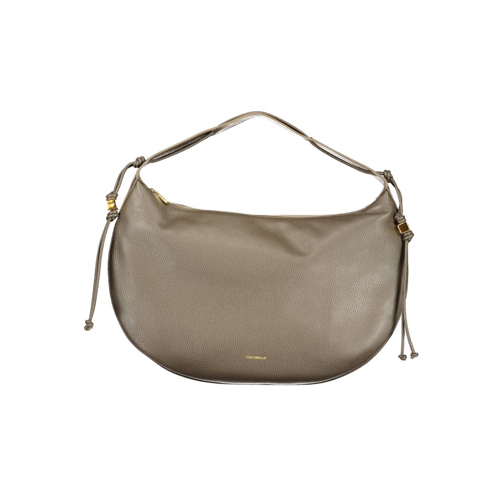 Coccinelle Brown Leather Handbag - Eljoys Fashion 
