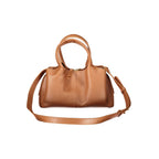 Coccinelle Brown Leather Handbag - Eljoys Fashion 