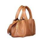 Coccinelle Brown Leather Handbag - Eljoys Fashion 