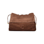 Coccinelle Brown Leather Handbag - Eljoys Fashion 