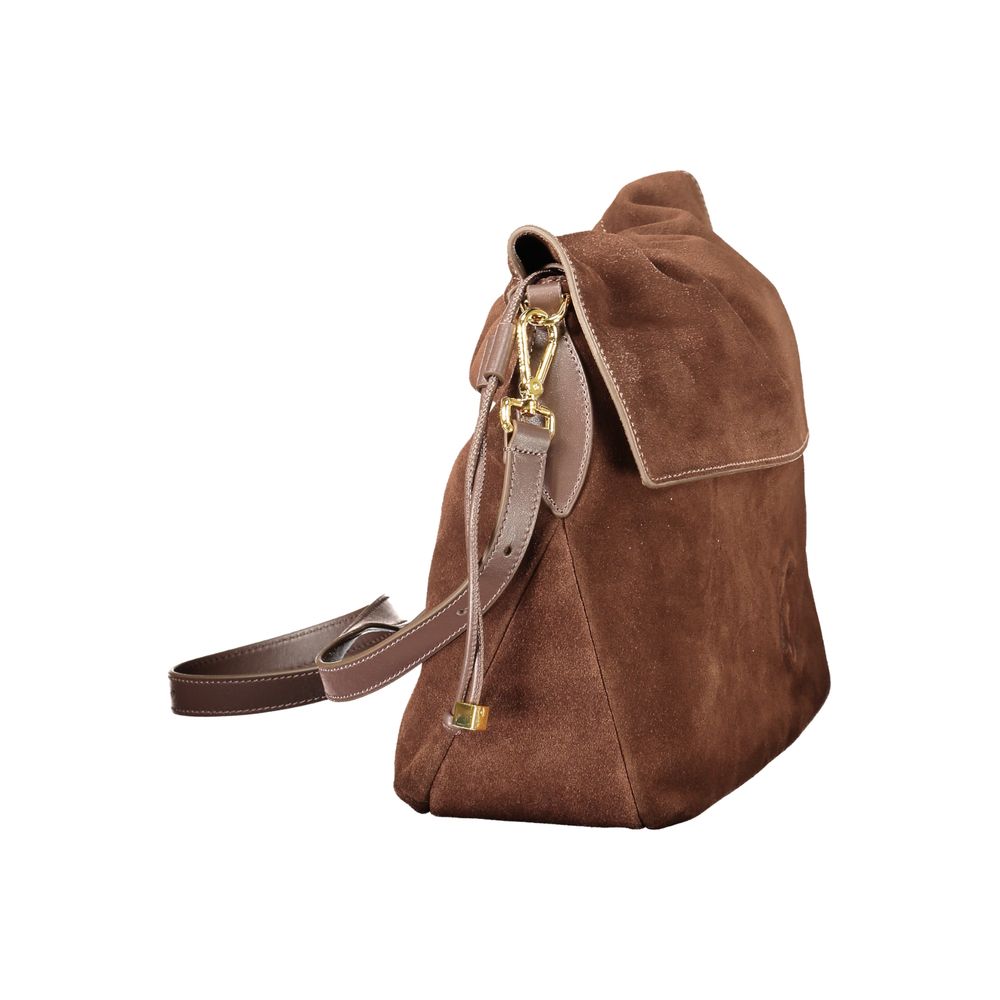 Coccinelle Brown Leather Handbag - Eljoys Fashion 