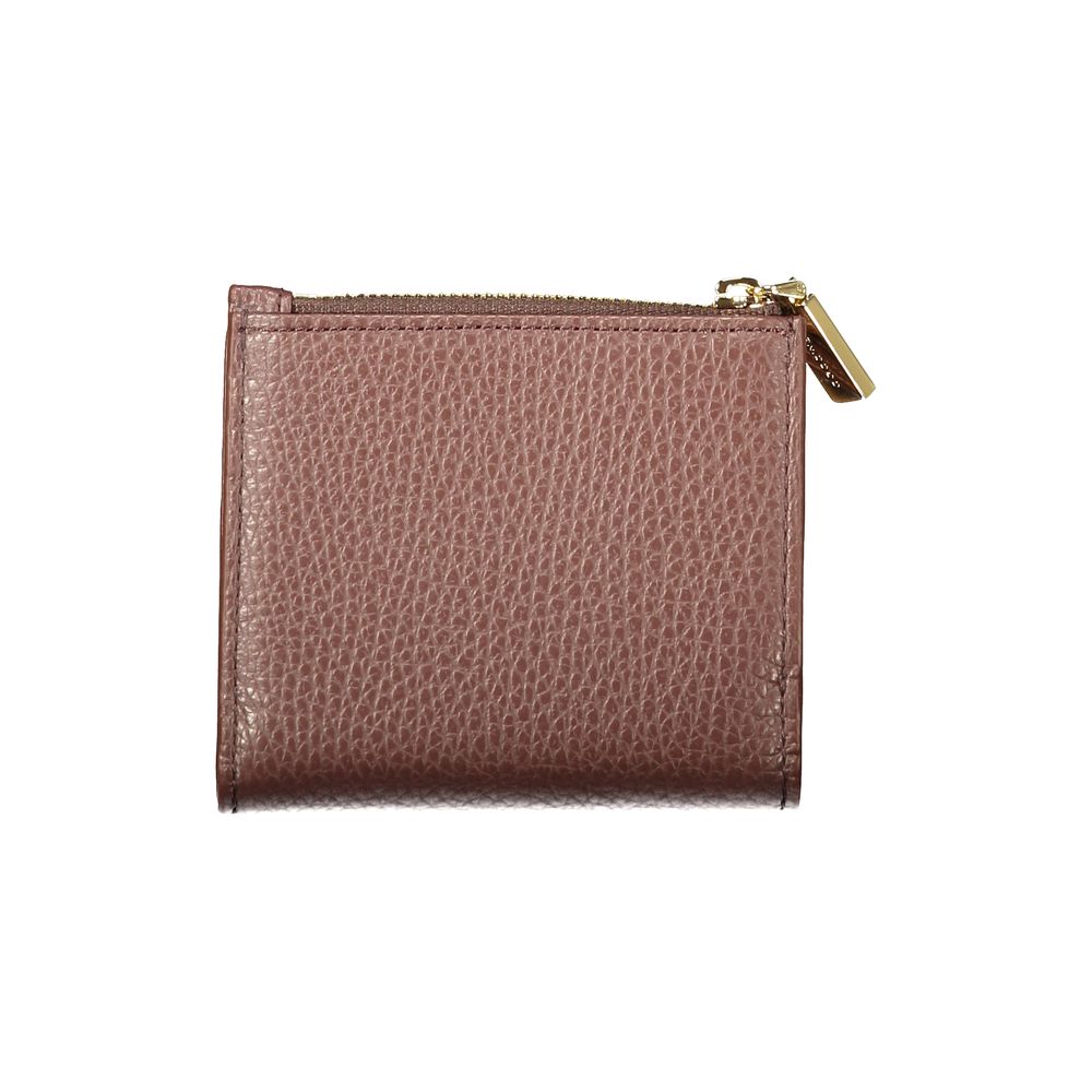 Coccinelle Brown Leather Wallet - Eljoys Fashion 
