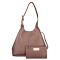 Coccinelle Brown Leather Handbag - Eljoys Fashion 