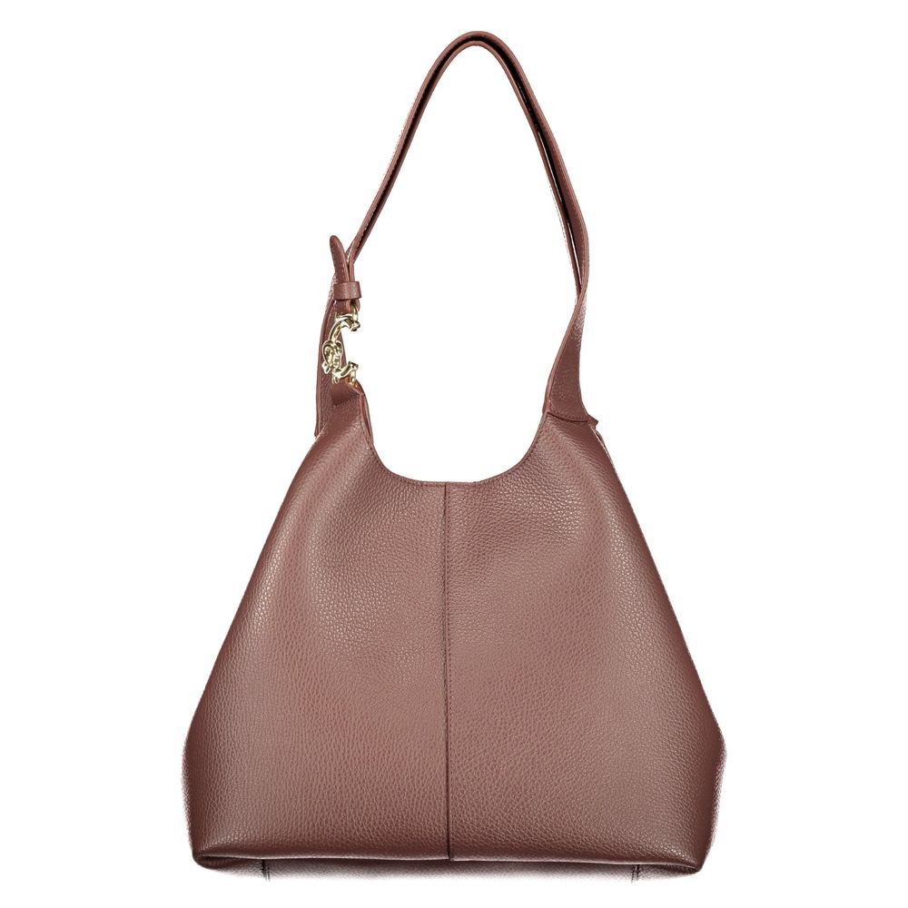 Coccinelle Brown Leather Handbag - Eljoys Fashion 