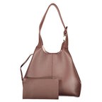 Coccinelle Brown Leather Handbag - Eljoys Fashion 