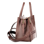 Coccinelle Brown Leather Handbag - Eljoys Fashion 