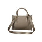 Coccinelle Brown Leather Handbag - Eljoys Fashion 