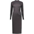Desigual Black Polyester Casual Dress - Eljoys Fashion 