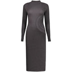 Desigual Black Polyester Casual Dress - Eljoys Fashion 