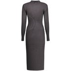 Desigual Black Polyester Casual Dress - Eljoys Fashion 