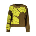 Desigual Green Wool Sweatshirt - Eljoys Fashion 
