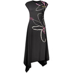 Desigual Black Cotton Casual Dress - Eljoys Fashion 