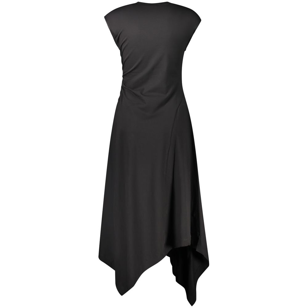 Desigual Black Cotton Casual Dress - Eljoys Fashion 