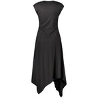 Desigual Black Cotton Casual Dress - Eljoys Fashion 
