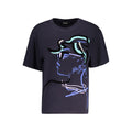 Desigual Blue Cotton T-Shirt - Eljoys Fashion 