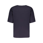 Desigual Blue Cotton T-Shirt - Eljoys Fashion 
