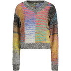 Desigual Yellow Wool Sweatshirt - Eljoys Fashion 