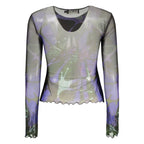 Desigual Blue Polyester T-Shirt - Eljoys Fashion 