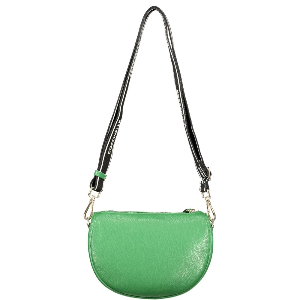 Coccinelle Green Leather Handbag - Eljoys Fashion 