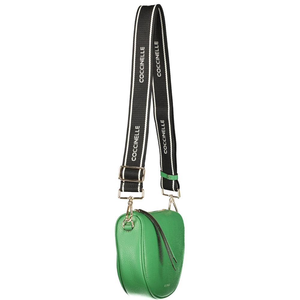 Coccinelle Green Leather Handbag - Eljoys Fashion 