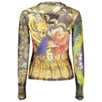 Desigual Yellow Polyester T-Shirt - Eljoys Fashion 