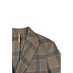 Roberto Pepe Luxury Brown Cotton Men Jacket - Eljoys Fashion 