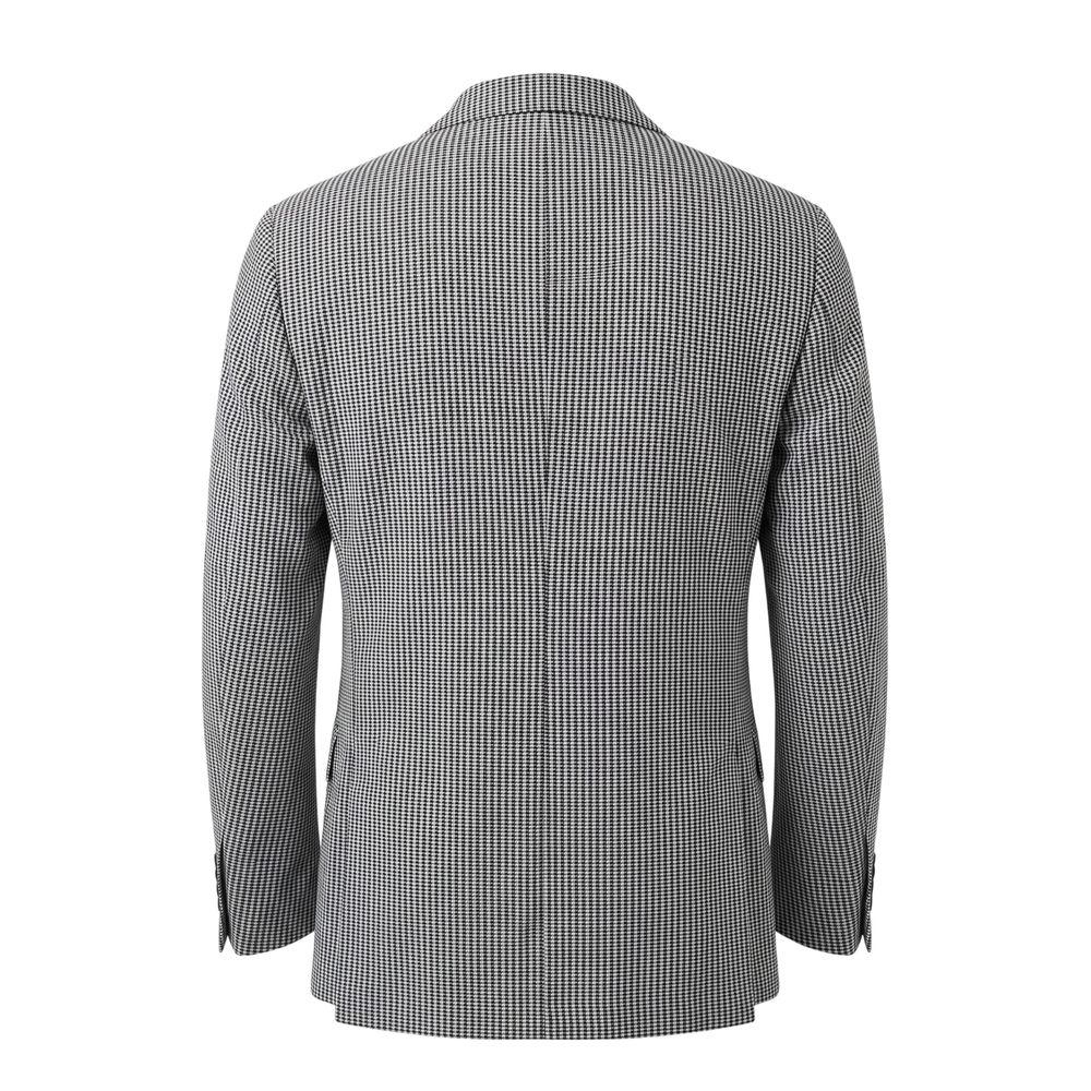 Roberto Pepe Luxury Blue Cotton Men Jacket - Eljoys Fashion 